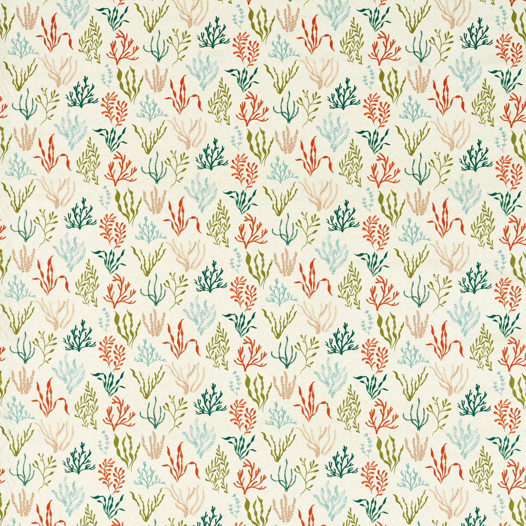 Portside - Coral/Mineral By Clarke & Clarke Fabric