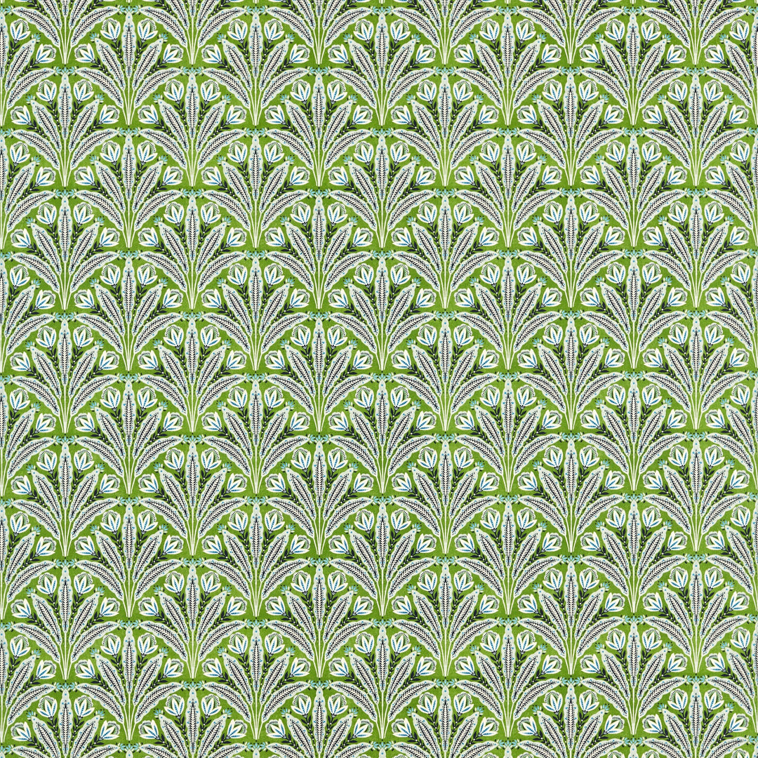 Attingham - Cobalt Green By Clarke & Clarke Fabric