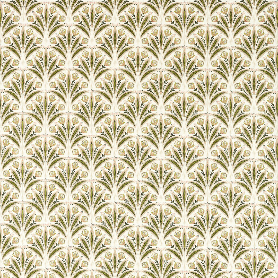 Attingham - Sage Blush By Clarke & Clarke Fabric