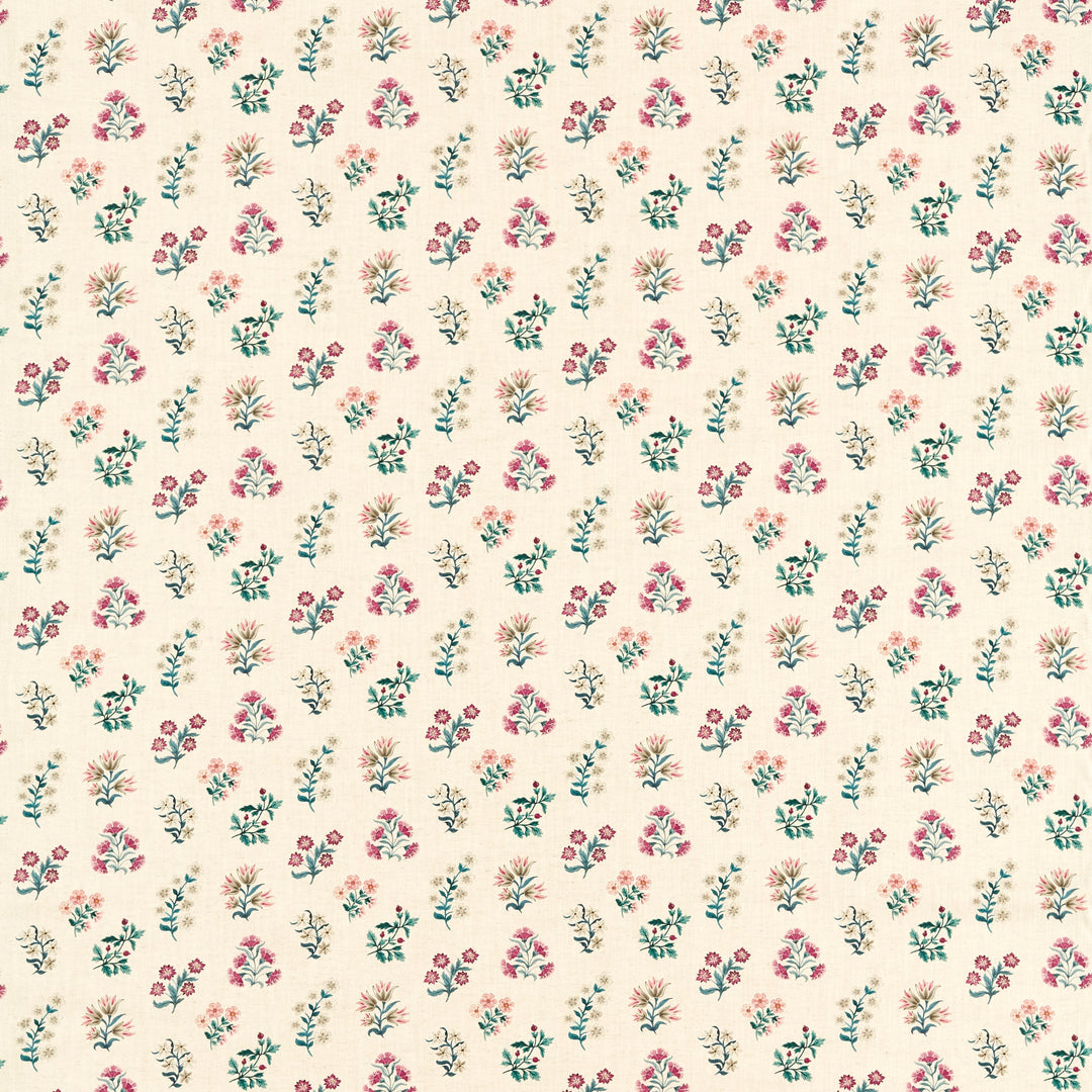 Leiden - Teal Berry By Clarke & Clarke Fabric