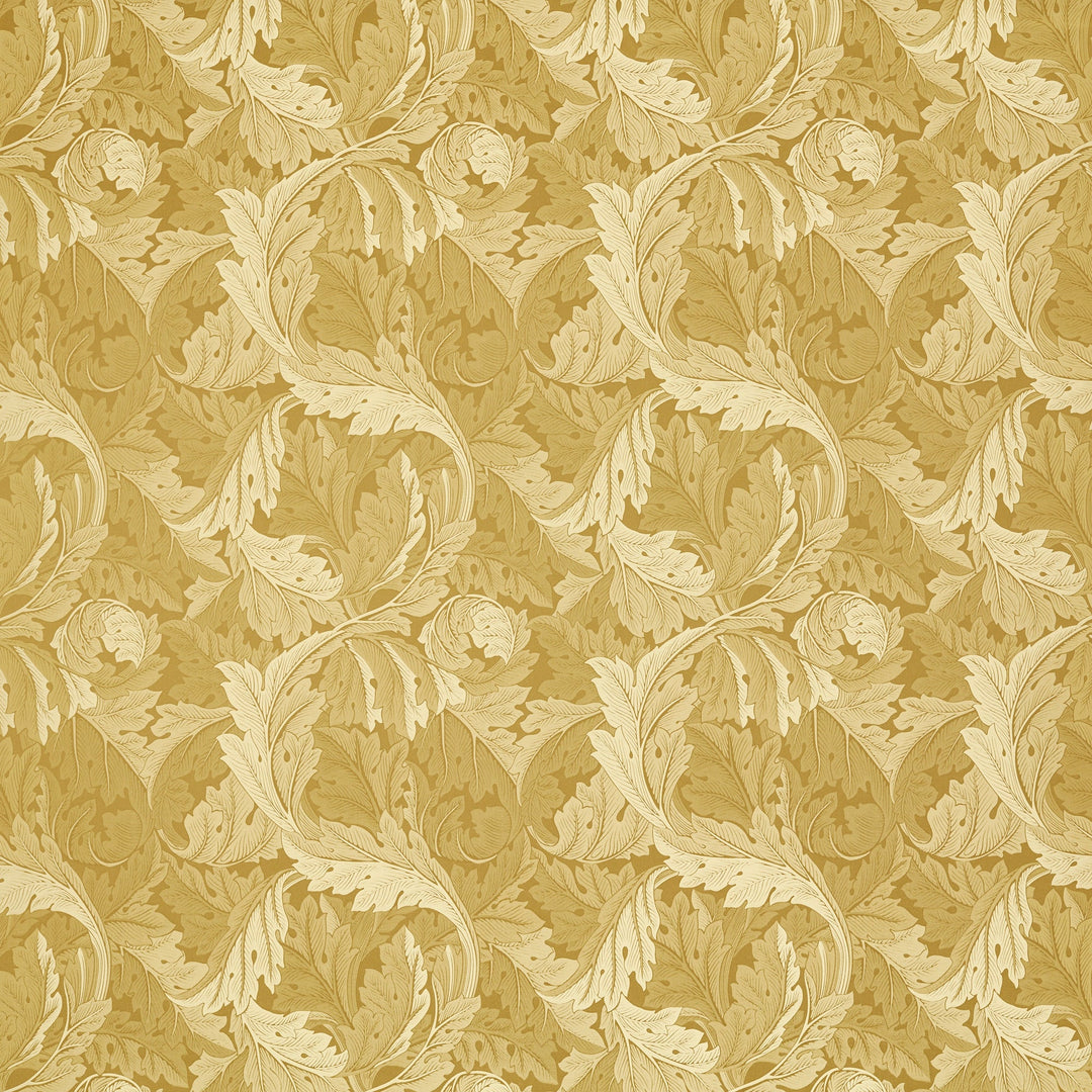 Acanthus Jacquard - Gold By Clarke & Clarke Fabric