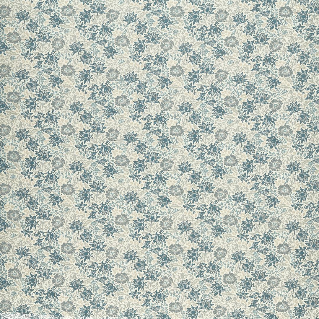 Mallow Jacquard - Midnight/Denim By Clarke & Clarke Fabric