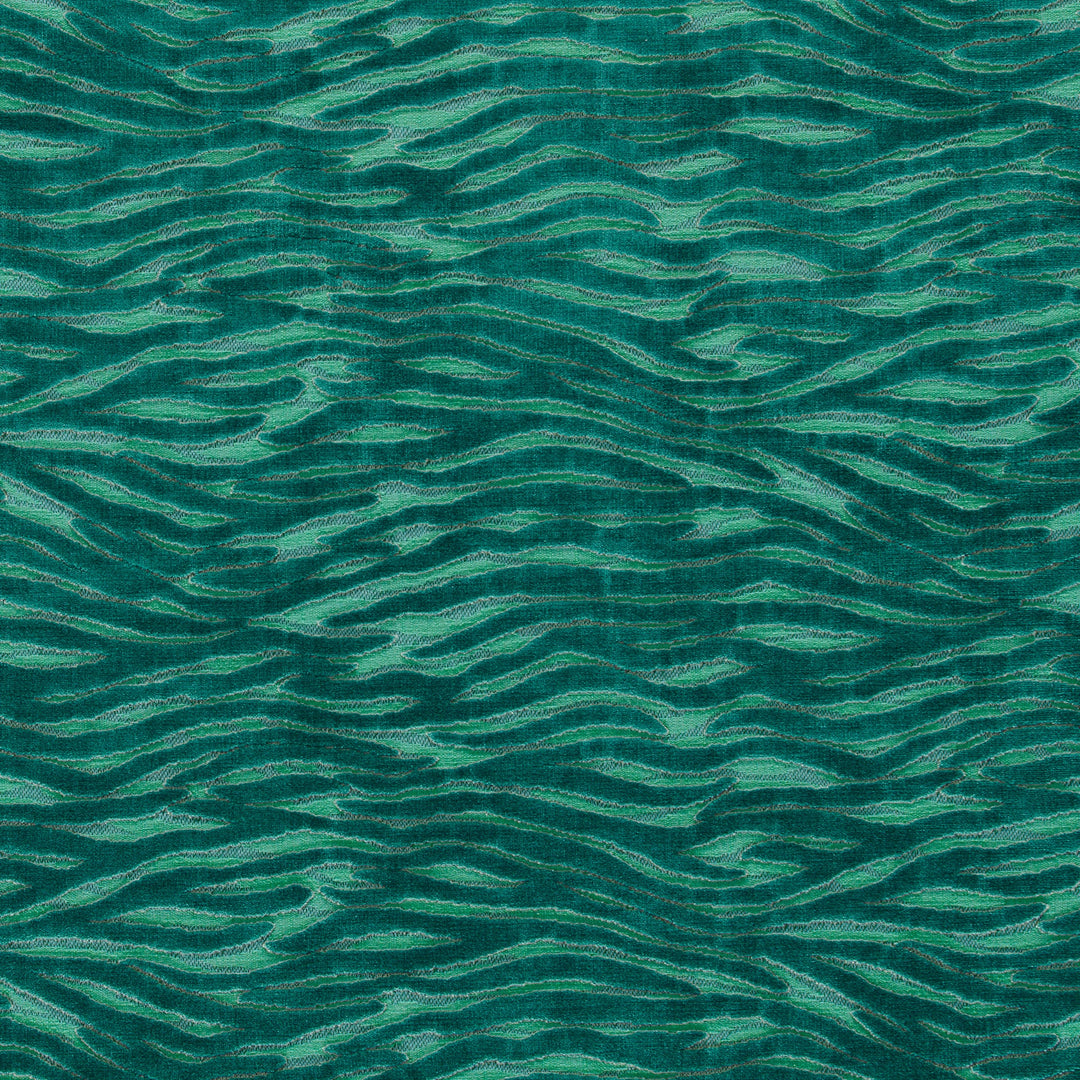 Wildstripe - Seafoam By Clarke & Clarke Fabric