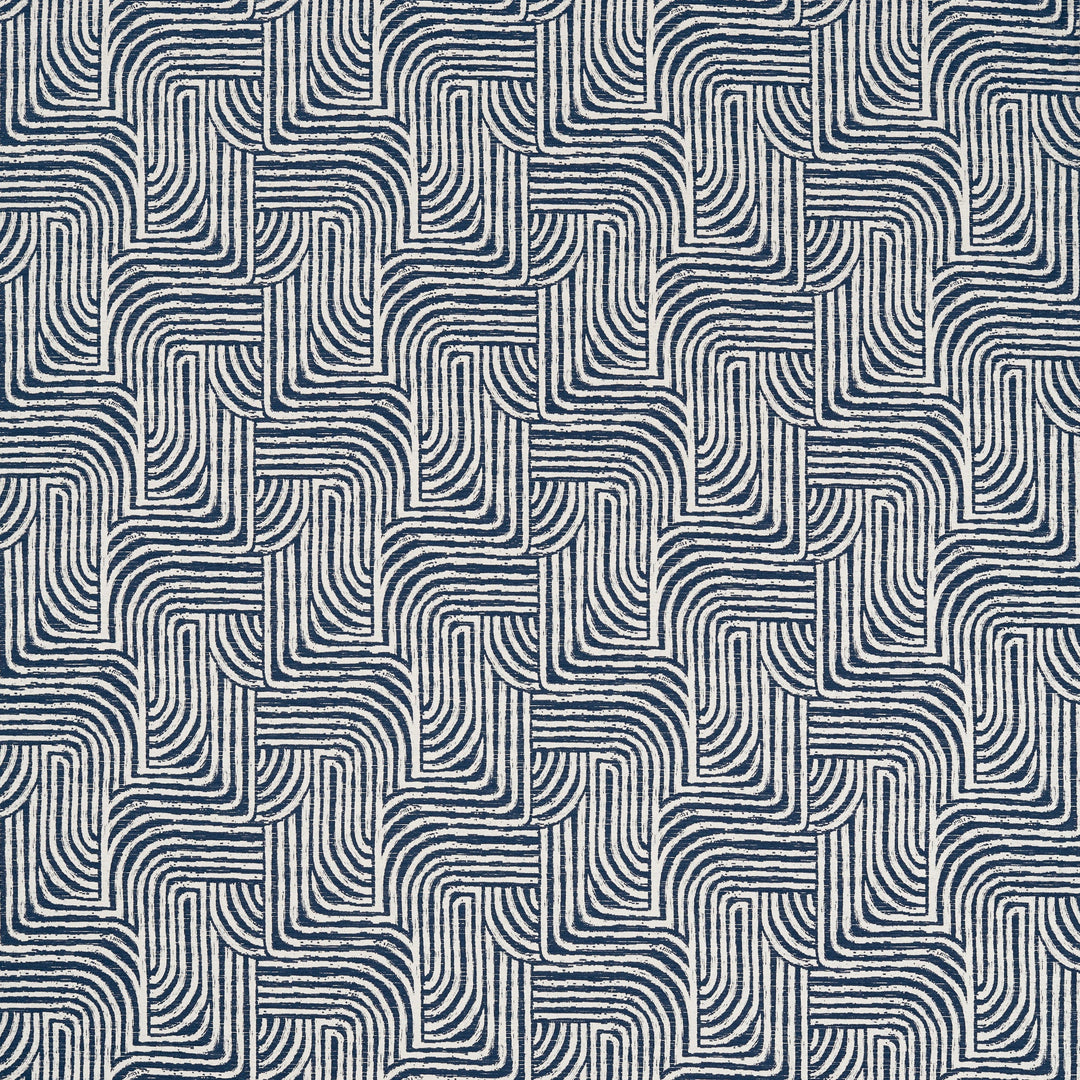 Gormley Jacquard - Ink By Clarke & Clarke Fabric