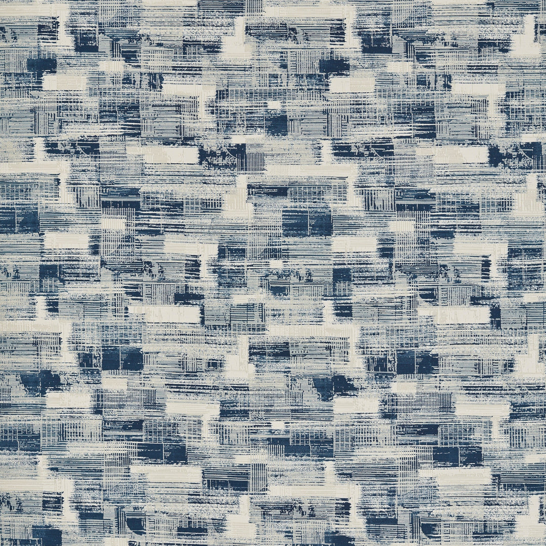 Kazmir Jacquard - Ink By Clarke & Clarke Fabric