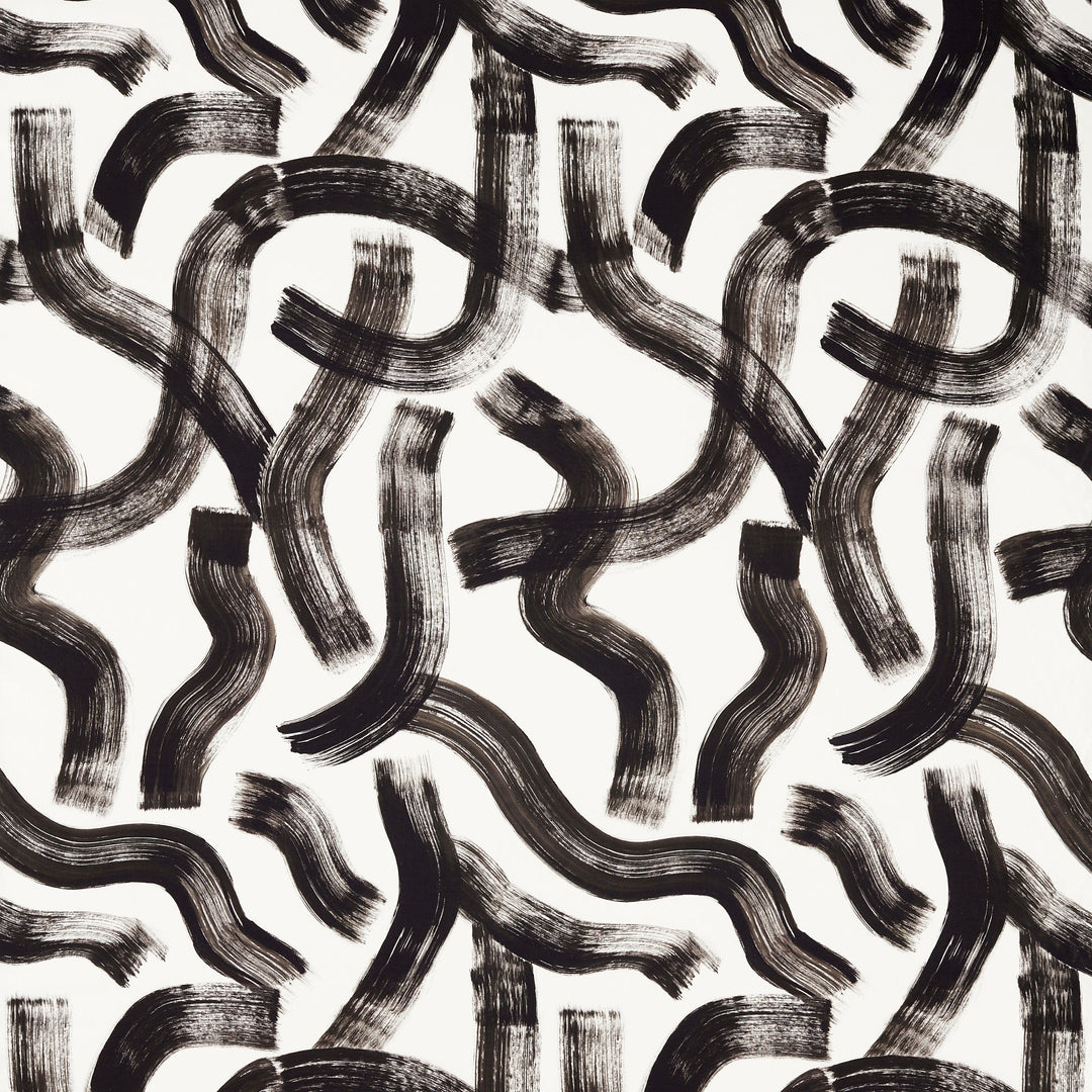 Malevich - Noir By Clarke & Clarke Fabric