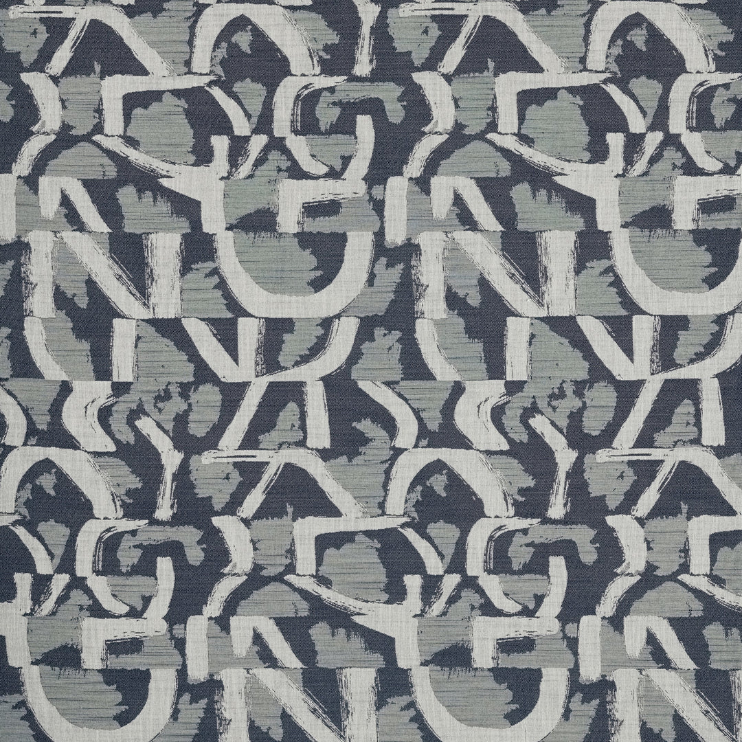 Piero Jacquard - Ink F1772/01.CAC.0 by Clarke & Clarke Designer Fabric
