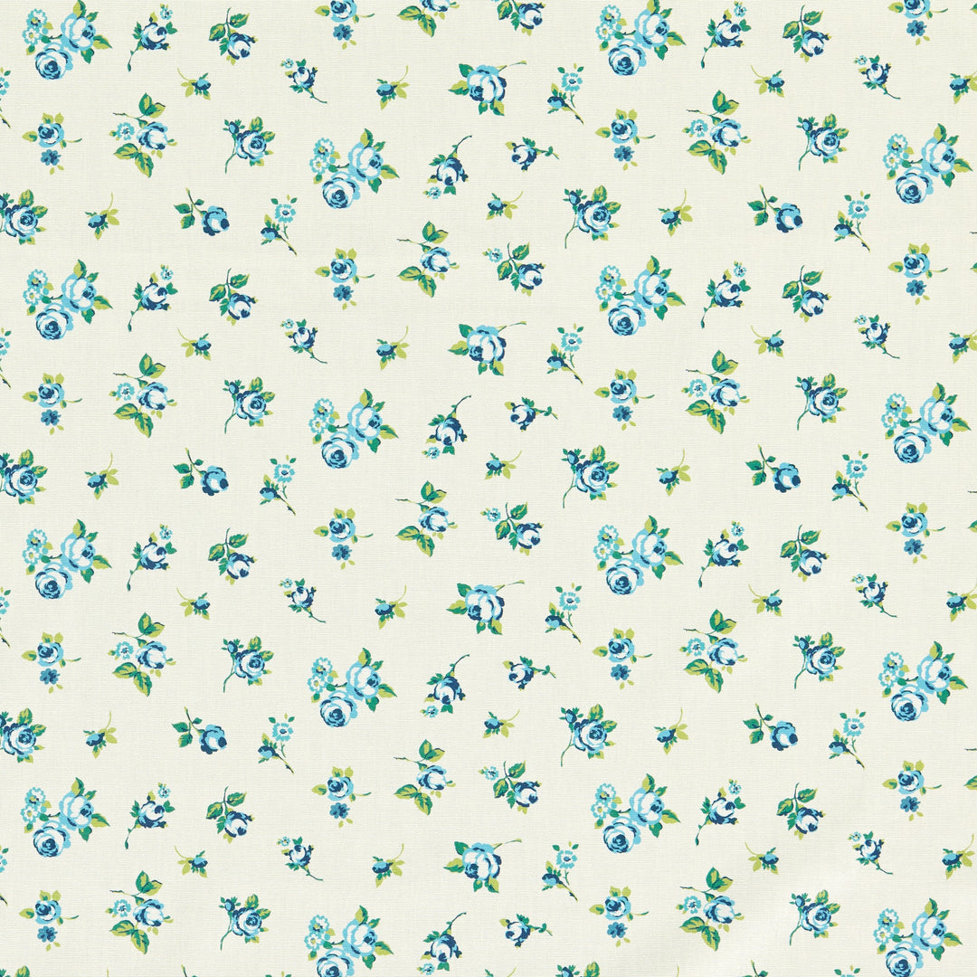 Rosebud - Cobalt By Clarke & Clarke Fabric