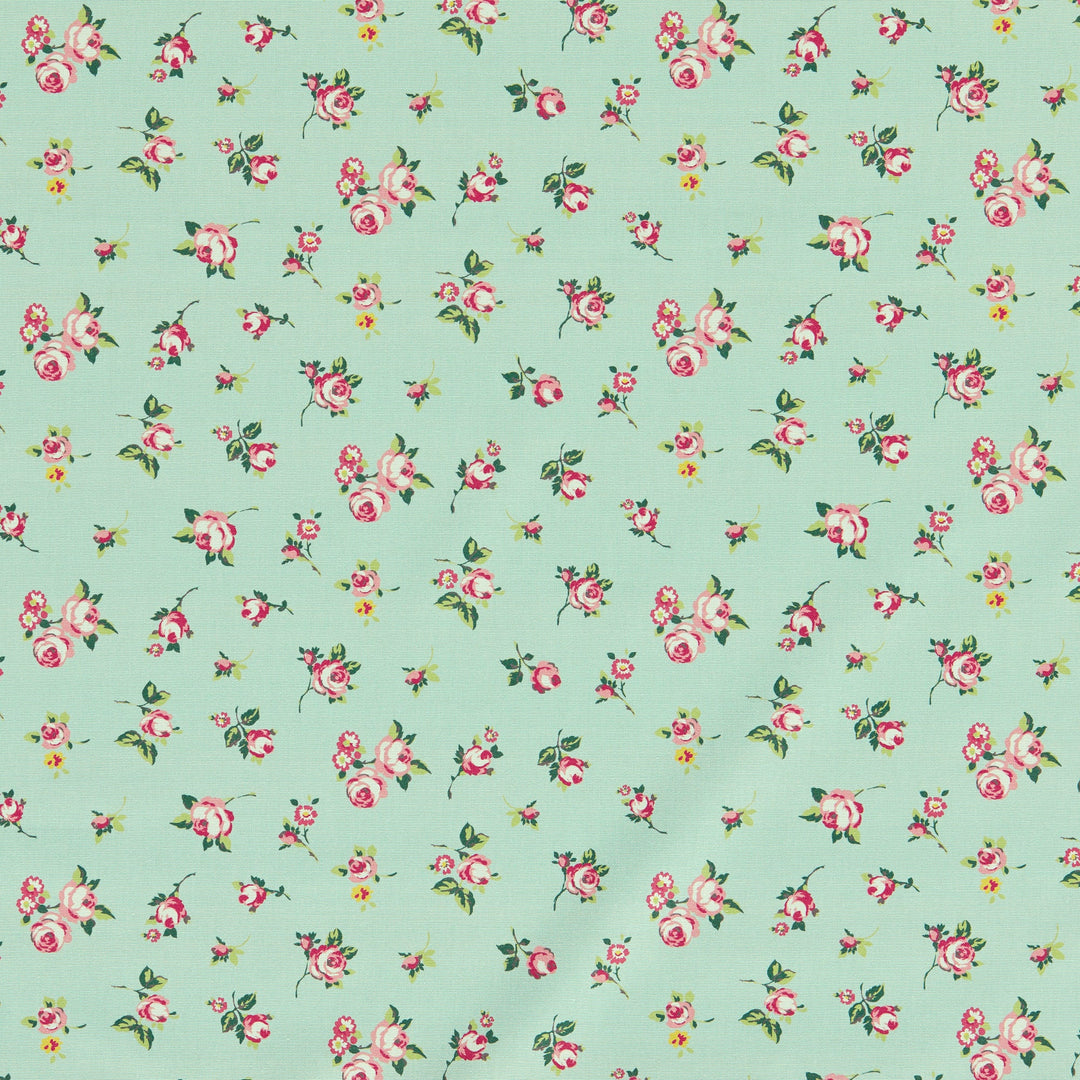Rosebud - Mineral By Clarke & Clarke Fabric