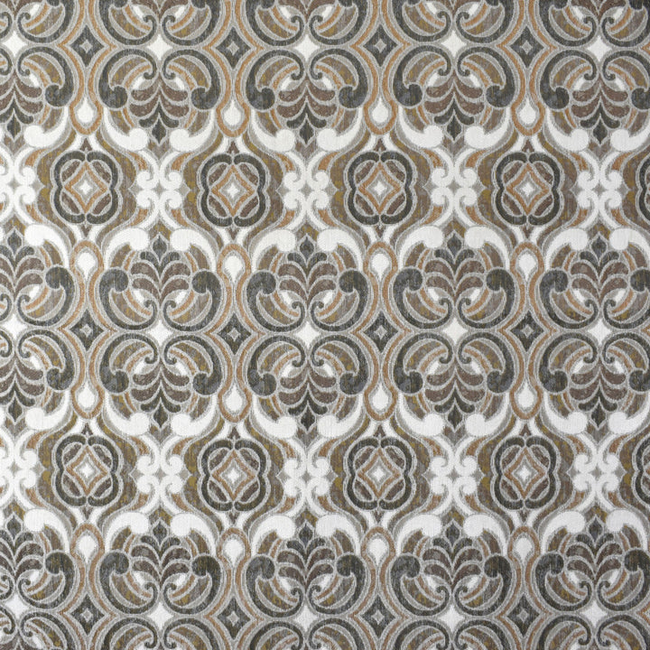 F1923 Umber by Greenhouse Fabric E66: Value Neutrals 100% Polyester China 80,000 double rubs </p><p>Repeat: 6.75" H, 13.5" V 54" - Fabric Carolina -