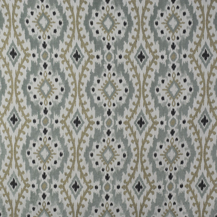 F1962 Celadon by Greenhouse Designer Fabric 100% Polyester China 30,000 double rubs </p><p>Repeat: 9" H, 9" V 56" - Swanky Fabrics -