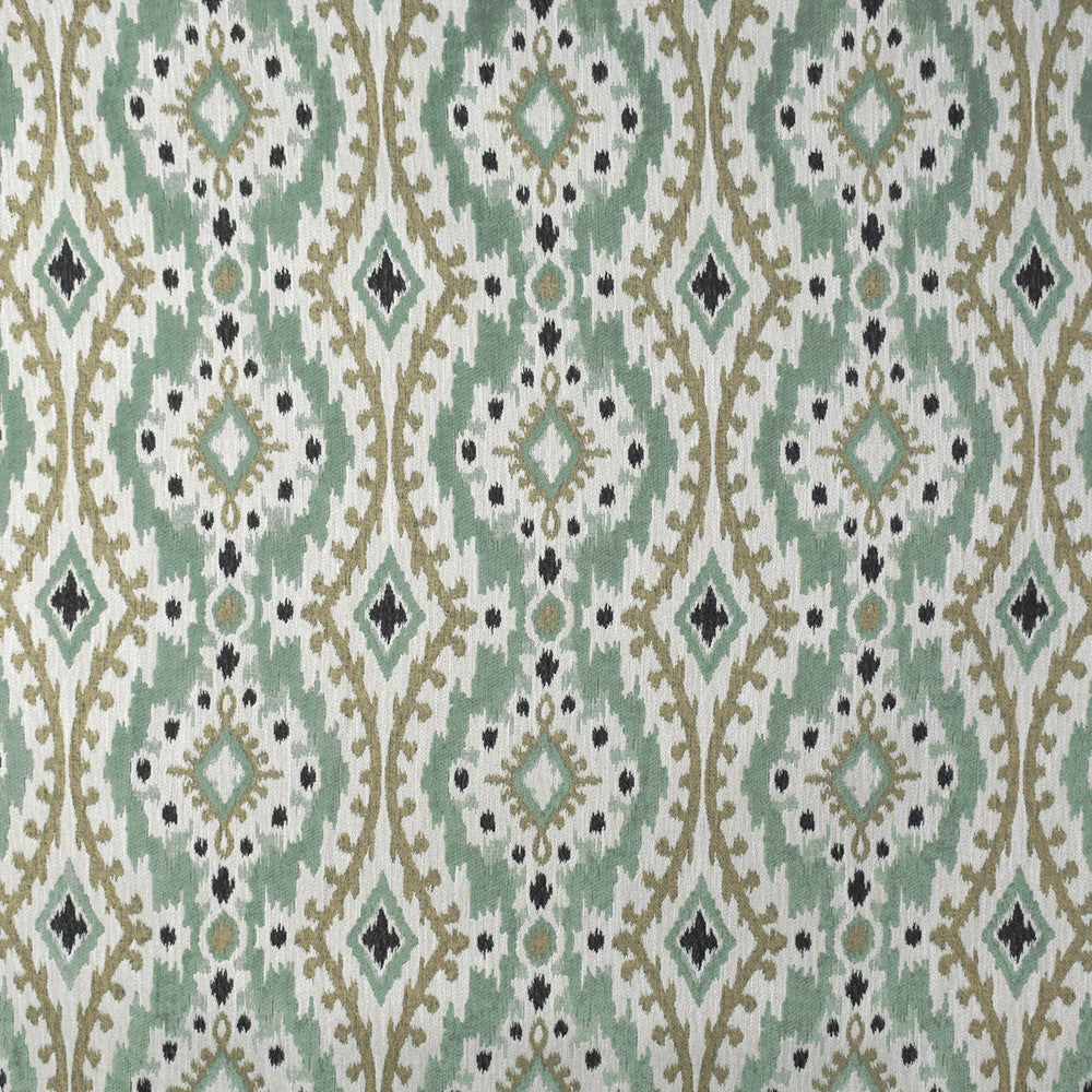 F1962 Celadon by Greenhouse Fabric F13: upholstery by COLOR 100% Polyester China 30,000 double rubs </p><p>Repeat: 9" H, 9" V 56" - Fabric Carolina -