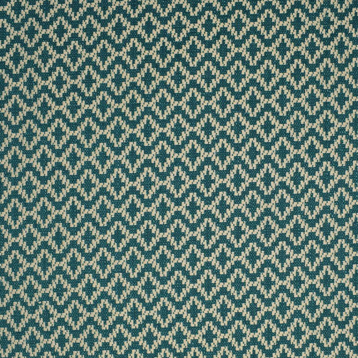 F1974 Petrol by Greenhouse Designer Fabric F13: upholstery by COLOR 85% Polyester, 10% Rayon, 5% Linen China 25,000 double rubs </p><p>Repeat: 1.77" H, 2" V 56" - Swanky Fabrics -