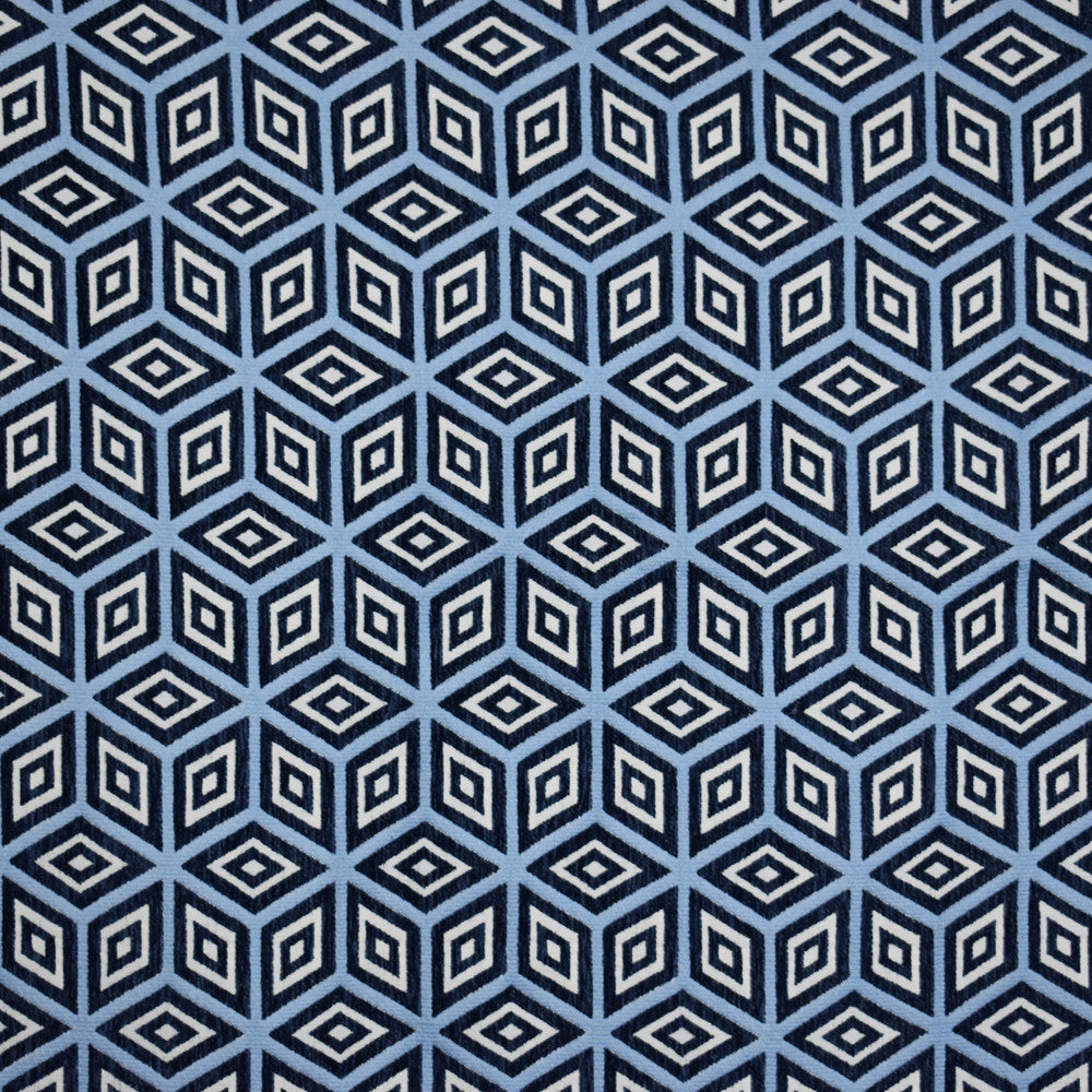 F1996 Indigo by Greenhouse Fabric E67: Value Blues 100% Polyester China 30,000 double rubs </p><p>Repeat: 3.74" H, 6.89" V 55" - Fabric Carolina -