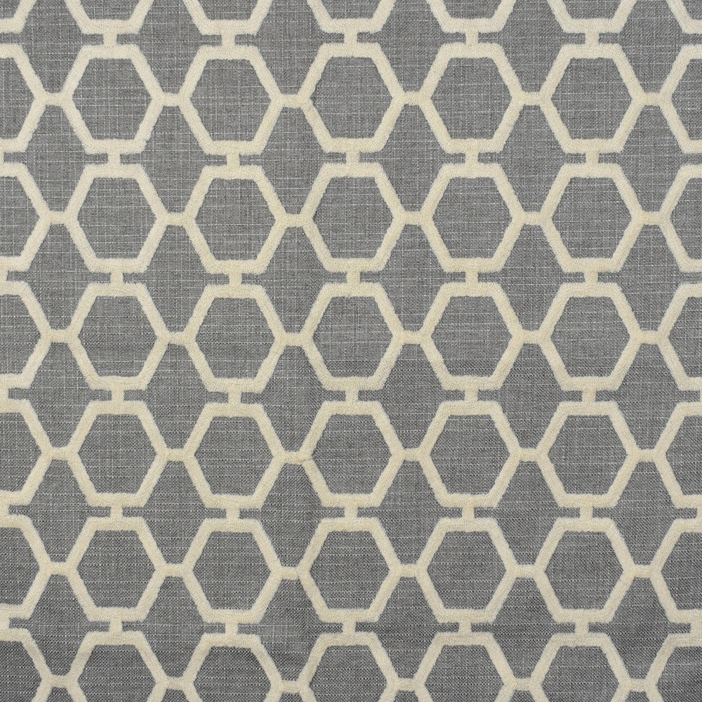 F2200 Smoke by Greenhouse Fabric 80% Polyester, 20% Acrylic With 100% Acrylic Embroidery China 9,000 </p><p>Repeat: 4" H, 4" V 54" - Fabric Carolina -