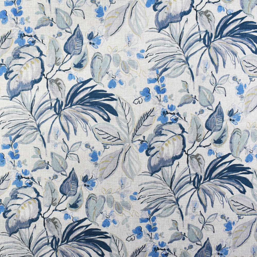 F2250 Indigo by Greenhouse Fabric 100% Polyester China 40,000 </p><p>Repeat: 27" H, 13.5" V 56" - Fabric Carolina -