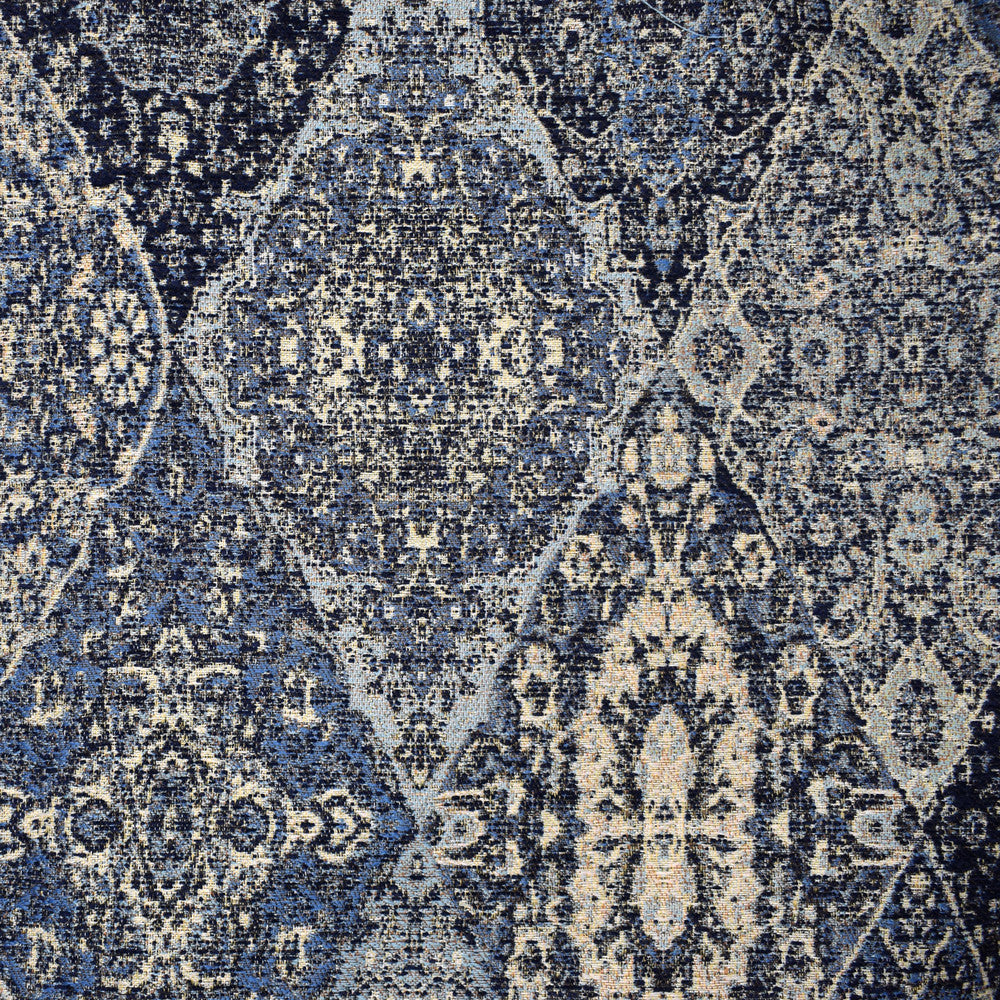 F2308 Indigo by Greenhouse Fabric E70: greenhouse HUES 100% Polyester China 50,000 double rubs </p><p>Repeat: 28.25" H, 27" V 56" - Fabric Carolina -