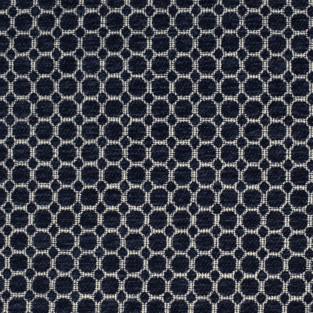 F2310 Indigo by Greenhouse Fabric 100% Polyester China 45,000 double rubs </p><p>Repeat: 1.5" H, 1.5" V 57" - Fabric Carolina -