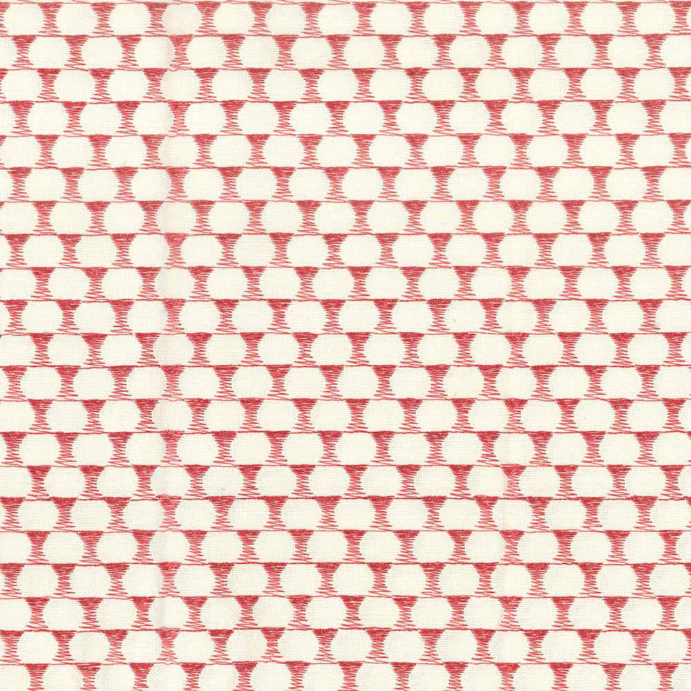 F2331 Coral by Greenhouse Designer Fabric 33% Viscose, 28% Polyester, 27% Linen, 12% Rayon With 100% Rayon Embroidery China 9,000 </p><p>Repeat: .75" H, 1" V 54" - Swanky Fabrics -