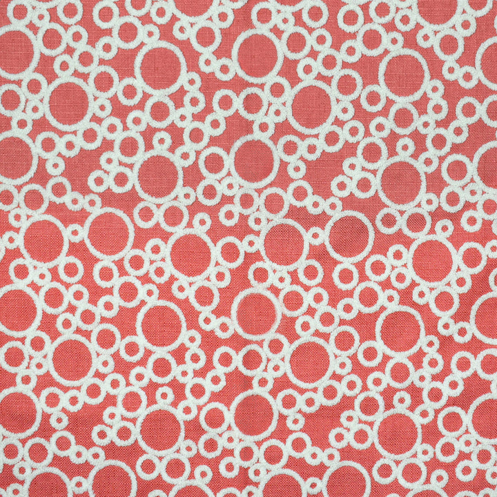 F2338 Coral by Greenhouse Fabric 80% Polyester, 20% Acrylic With 100% Acrylic Embroidery China 9,000 </p><p>Repeat: 10.75" H, 11.75" V 58" - Fabric Carolina -