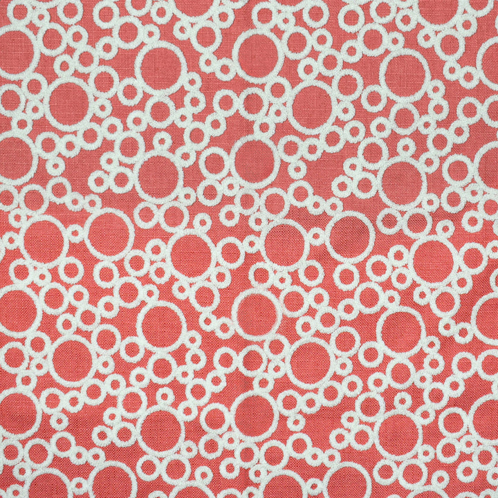 F2338 Coral by Greenhouse Fabric 80% Polyester, 20% Acrylic With 100% Acrylic Embroidery China 9,000 double rubs </p><p>Repeat: 10.75" H, 11.75" V 58" - Fabric Carolina -