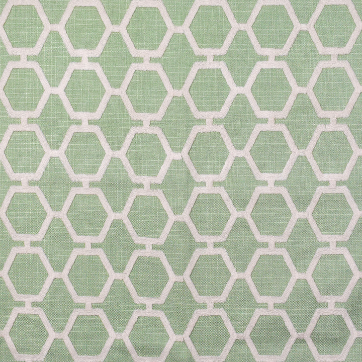 F2361 Moss by Greenhouse Fabric E71: greenhouse HUES 80% Polyester, 20% Acrylic With 100% Acrylic Embroidery China 9,000 double rubs </p><p>Repeat: 4" H, 4" V 54" - Fabric Carolina -
