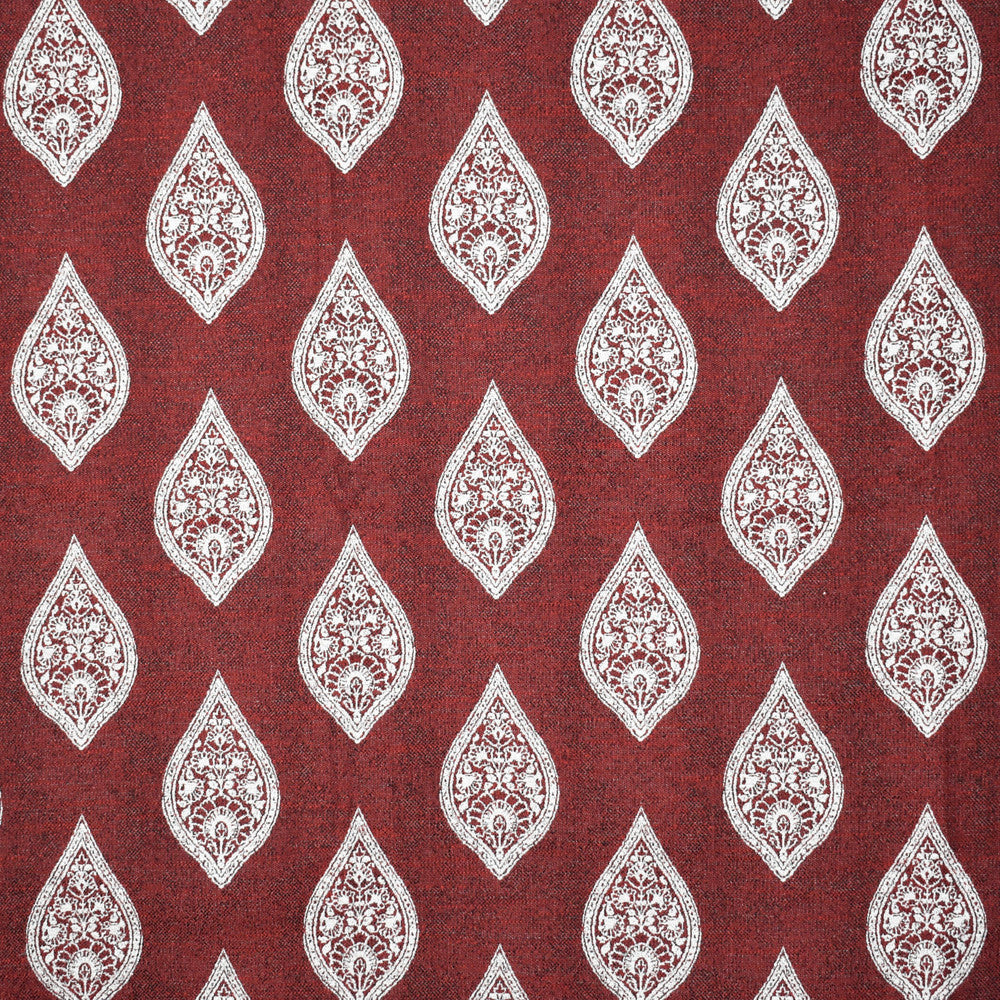 F2383 Ruby by Greenhouse Fabric 100% Polyester China 25,000 double rubs </p><p>Repeat: 7.25" H, 7" V 56" - Fabric Carolina -