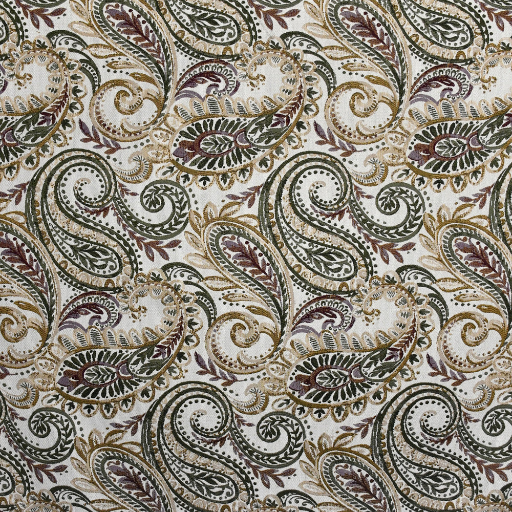 F2390 Rosewood by Greenhouse Fabric E72: Traditional Tones 95.3% Polyester, 4.7% Linen China 30,000 double rubs </p><p>Repeat: 14.75" H, 29.5" V 54" - Fabric Carolina -