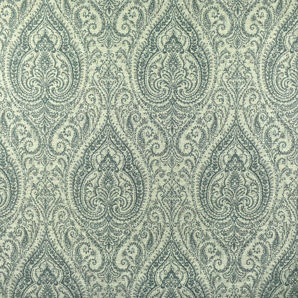 F2419 Aqua by Greenhouse Fabric E72: Traditional Tones 100% Polyester China 21,000 double rubs </p><p>Repeat: 15" H, 26.5" V 54" - Fabric Carolina -