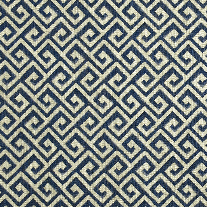 F2434 True Blue by Greenhouse Fabric E72: Traditional Tones 100% Polyester China 21,000 double rubs </p><p>Repeat: 2" H, 3" V 54" - Fabric Carolina -