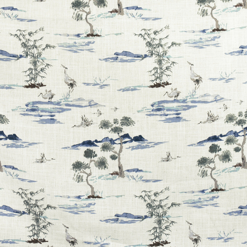 F2718 River by Greenhouse Fabric E84: greenhouse HUES 95% Polyester, 5% Linen China 50,000 double rubs </p><p>Repeat: 14" H, 17.5" V 58" - Fabric Carolina -