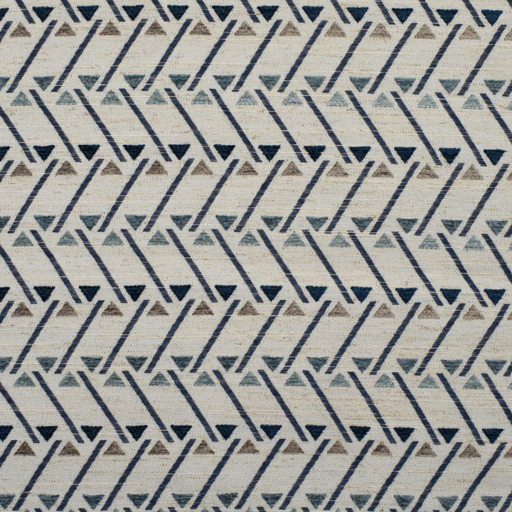 F2721 Prussian by Greenhouse Designer Fabric 97% Polyester, 3% Linen China 50,000 </p><p>Repeat: 1" H, 3" V 58" - Swanky Fabrics -