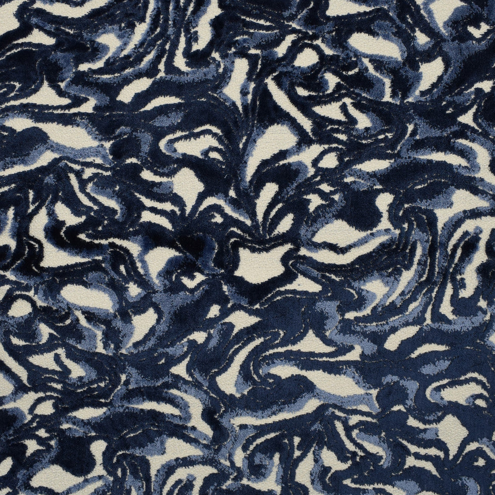F2726 Indigo by Greenhouse Fabric 85% Viscose, 15% Polyester India 58,000 double rubs </p><p>Repeat: 14.25" H, 13" V 59" - Fabric Carolina -