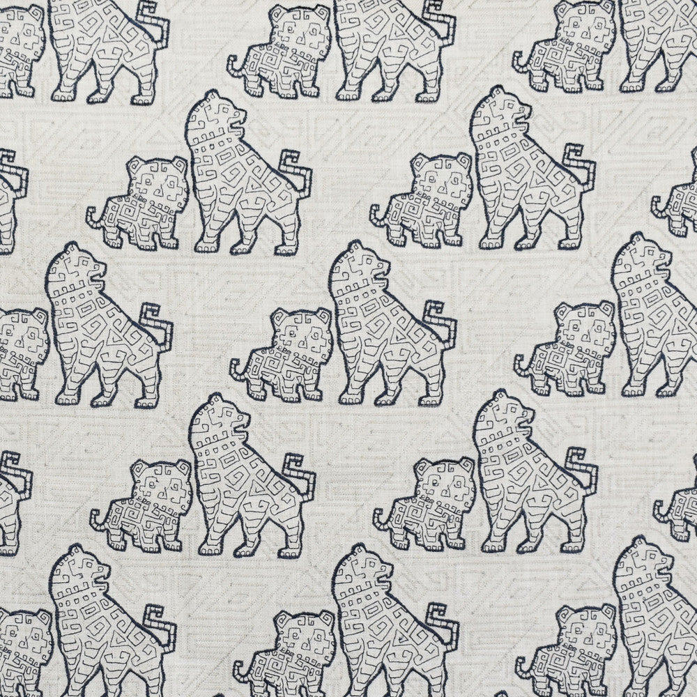 F2736 Sapphire by Greenhouse Fabric 95% Polyester, 5% Linen With 100% Rayon Embroidery China 9,000 </p><p>Repeat: 10.75" H, 11.75" V 60" - Fabric Carolina -