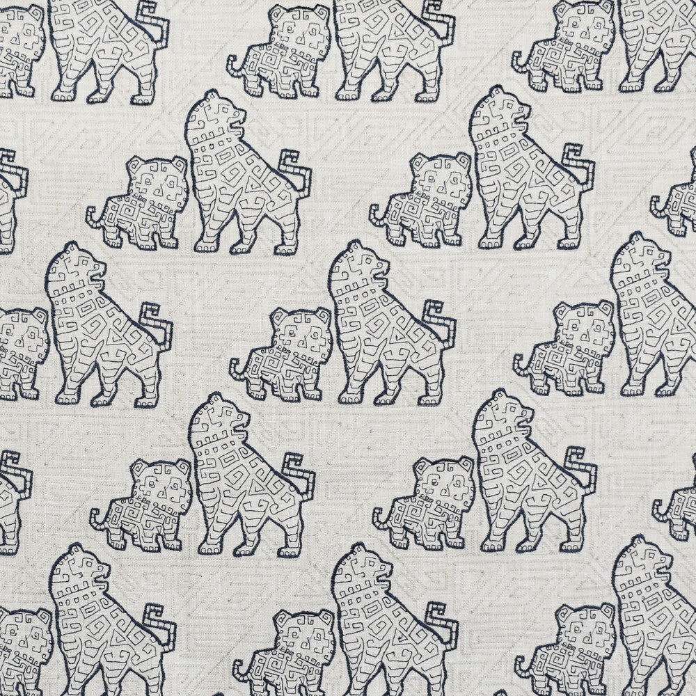 F2736 Sapphire by Greenhouse Fabric 95% Polyester, 5% Linen W/ 100% Rayon Embroidery China 9,000 double rubs </p><p>Repeat: 10.75" H, 11.75" V 60" - Fabric Carolina -