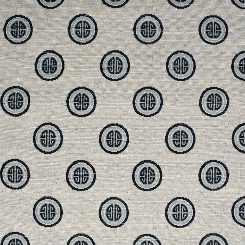 F2737 Indigo by Greenhouse Fabric 97% Polyester, 3% Linen China 100,000 </p><p>Repeat: 3.8" H, 4.4" V 59" - Fabric Carolina -