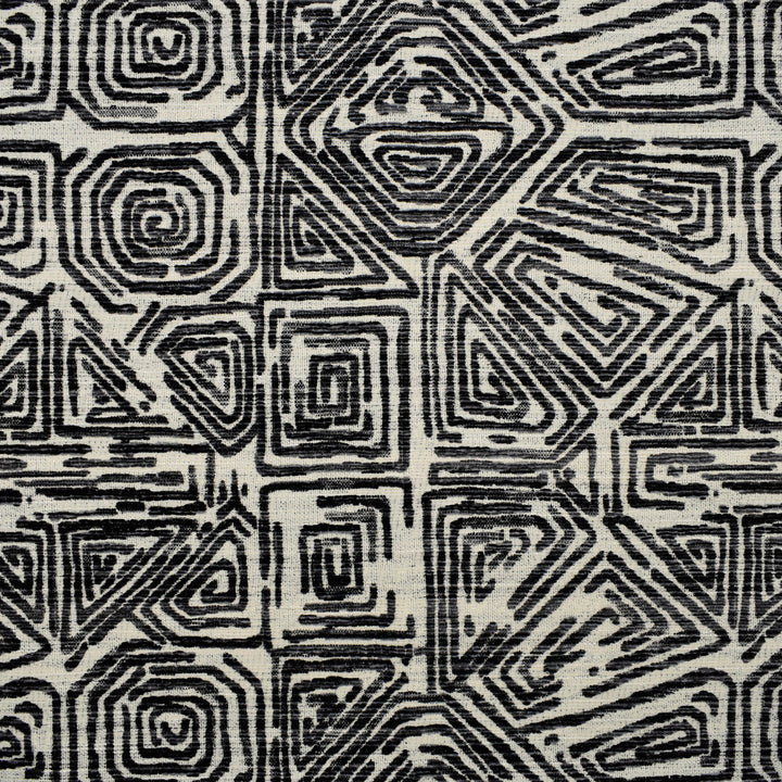 F2784 Black by Greenhouse Designer Fabric 100% Polyester China 50,000 </p><p>Repeat: 14.25" H, 14.5" V 57" - Swanky Fabrics -