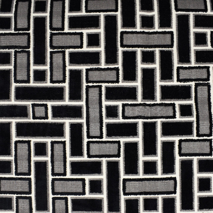 F2785 Coal by Greenhouse Designer Fabric E83: greenhouse HUES 76% Viscose, 24% Polyester India 64,000 double rubs </p><p>Repeat: 13.5" H, 9" V 55" - Swanky Fabrics -