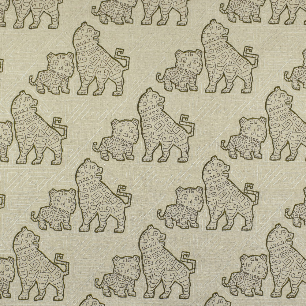 F2817 Mocha by Greenhouse Fabric 95% Polyester, 5% Linen With 100% Rayon Embroidery China 9,000 </p><p>Repeat: 10.75" H, 11.75" V 60" - Fabric Carolina -