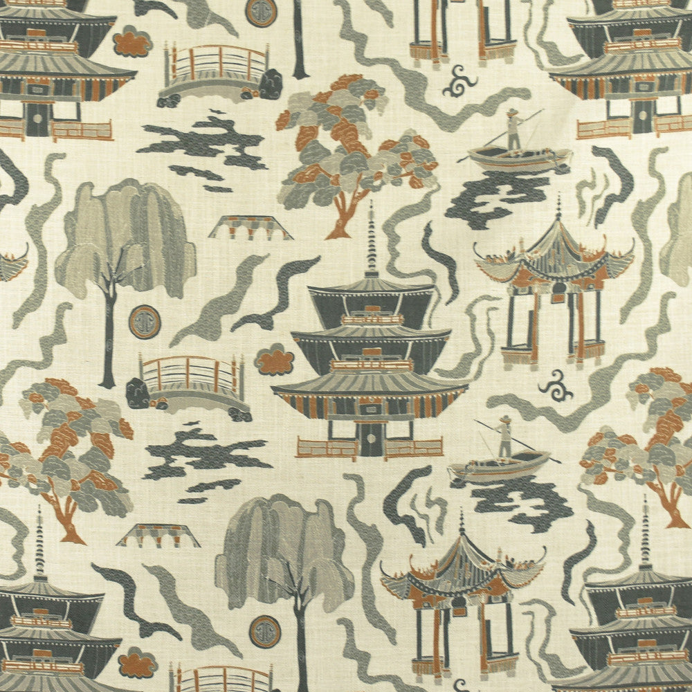 F2823 Topaz by Greenhouse Fabric E85: greenhouse HUES 95% Polyester, 5% Linen China 50,000 double rubs </p><p>Repeat: 27" H, 27" V 58" - Fabric Carolina -