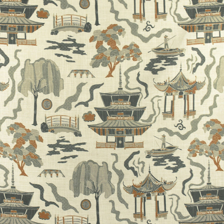 F2823 Topaz by Greenhouse Fabric 95% Polyester, 5% Linen China 50,000 double rubs </p><p>Repeat: 27" H, 27" V 58" - Fabric Carolina -