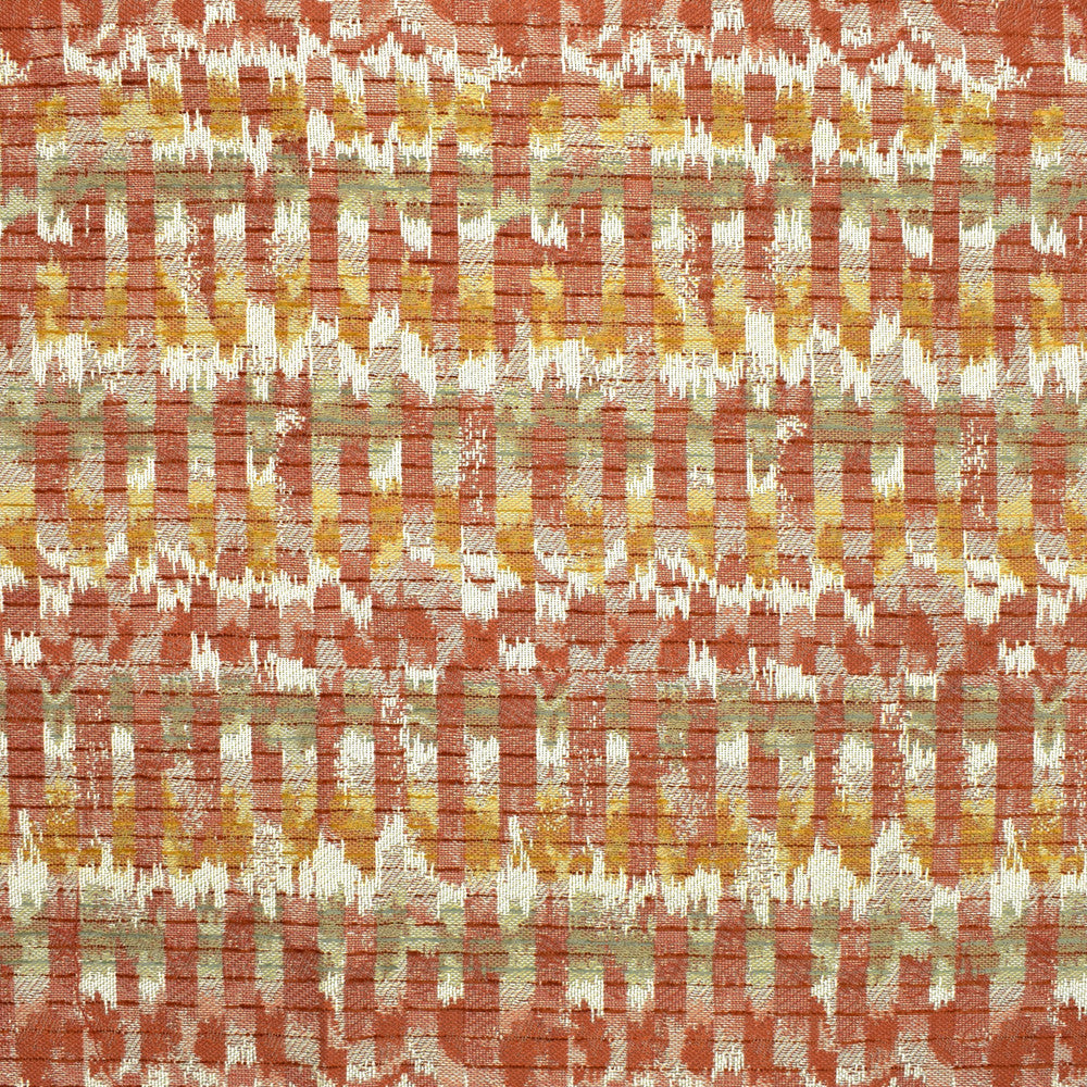 F2828 Cinnamon by Greenhouse Designer Fabric 100% Polyester China 68,000 double rubs </p><p>Repeat: 6.85" H, 15" V 56" - Swanky Fabrics -