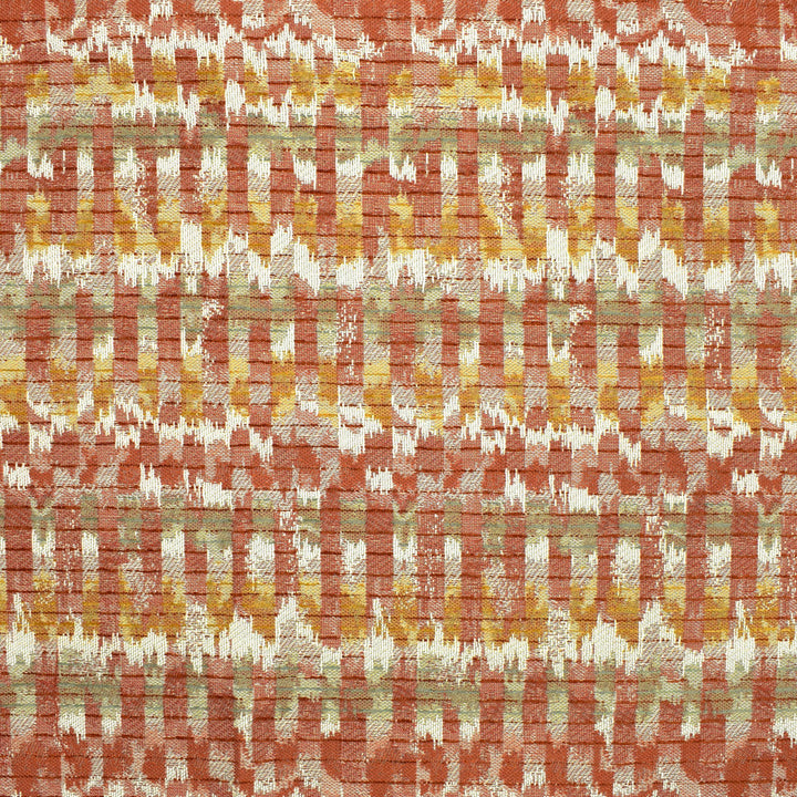 F2828 Cinnamon by Greenhouse Designer Fabric 100% Polyester China 68,000 double rubs </p><p>Repeat: 6.85" H, 15" V 56" - Swanky Fabrics -
