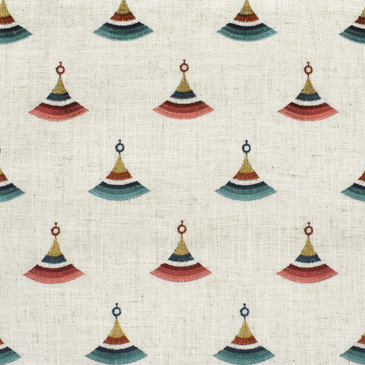 F2829 Primrose by Greenhouse Fabric 95% Polyester, 5% Linen W/ 100% Rayon Embroidery China 9,000 double rubs </p><p>Repeat: 4.5" H, 5.8" V 57" - Fabric Carolina -