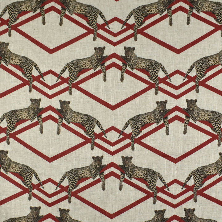 F2844 Carmine by Greenhouse Fabric 95% Polyester, 5% Linen China 50,000 </p><p>Repeat: 14" H, 12" V 58" - Fabric Carolina -