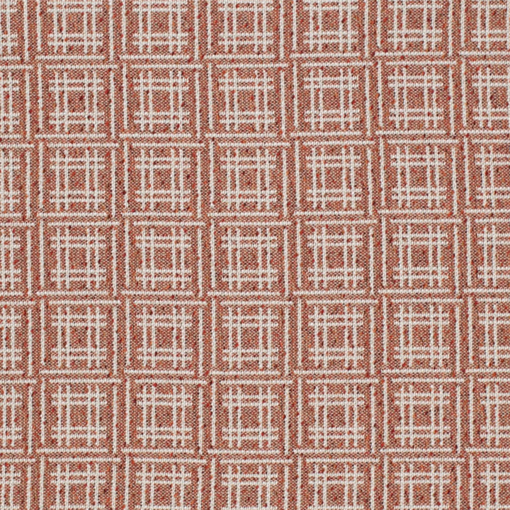 F300-247 by Charlotte Fabric Terracotta 98% Olefin, 2% Polyester USA Exceeds 102,000 Wyzenbeek Rubs (Heavy Duty) Horizontal 2.5" x Vertical 2" 54 Inches - Fabric Carolina -