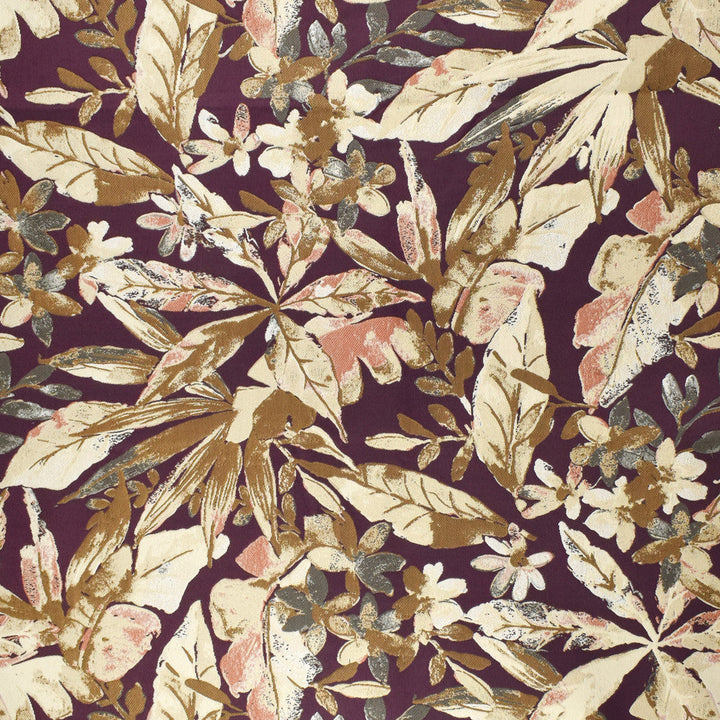 F3009 Plum by Greenhouse Designer Fabric 100% Polyester China 20,000 double rubs </p><p>Repeat: 27" H, 27" V 57" - Swanky Fabrics -