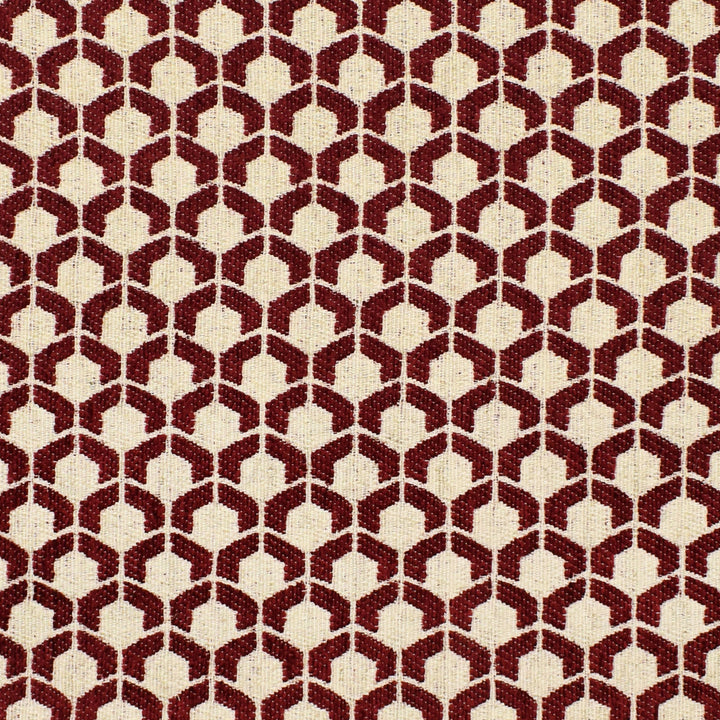 F3311 Sangria by Greenhouse Fabric E89: upholstery by COLOR 43% Polyester, 33% Viscose, 12% Cotton, 12% Linen USA 60,000 double rubs </p><p>Repeat: 1.125" H, 1.25" V 54" - Fabric Carolina -