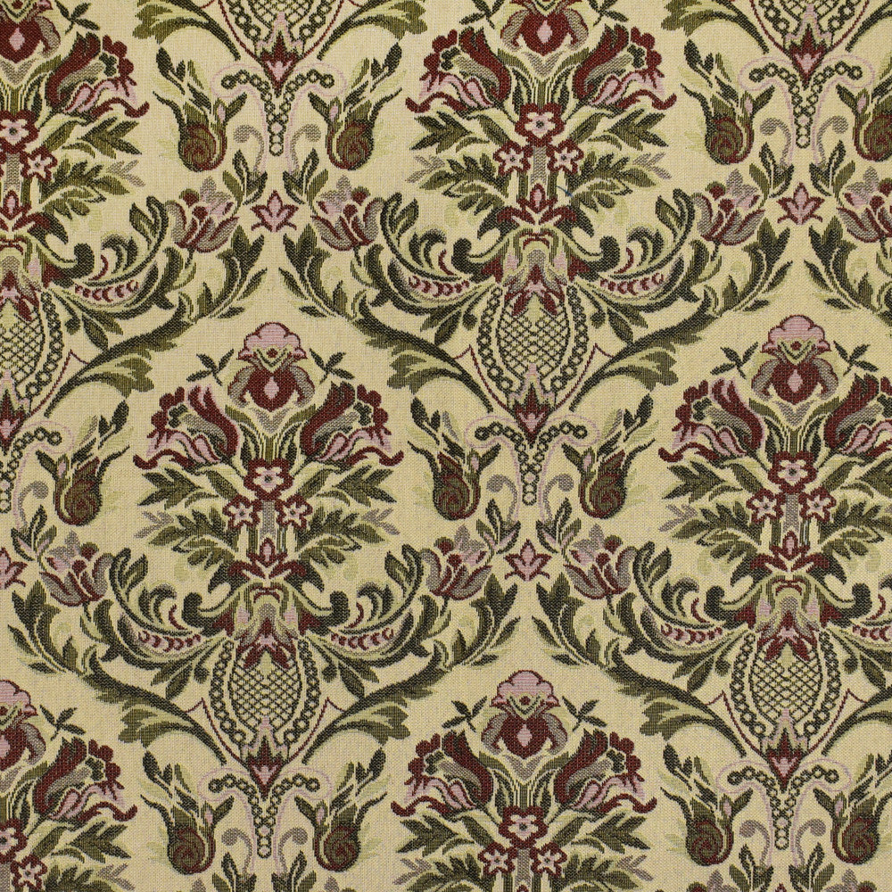 F3476 Rouge by Greenhouse Fabric E92: Value Tapestry 70% Polyester, 30% Cotton Mexico 50,000 double rubs </p><p>Repeat: 19.6" H, 14.9" V 54" - Fabric Carolina -