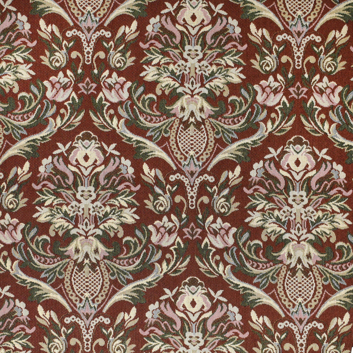 F3481 Rosewood by Greenhouse Designer Fabric E92: Value Tapestry 70% Polyester, 30% Cotton Mexico 50,000 double rubs </p><p>Repeat: 19.6" H, 14.9" V 54" - Swanky Fabrics -